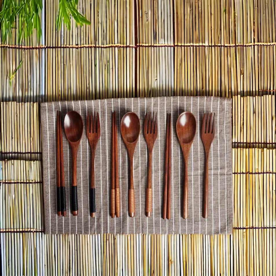 Wooden Kitchen Tableware