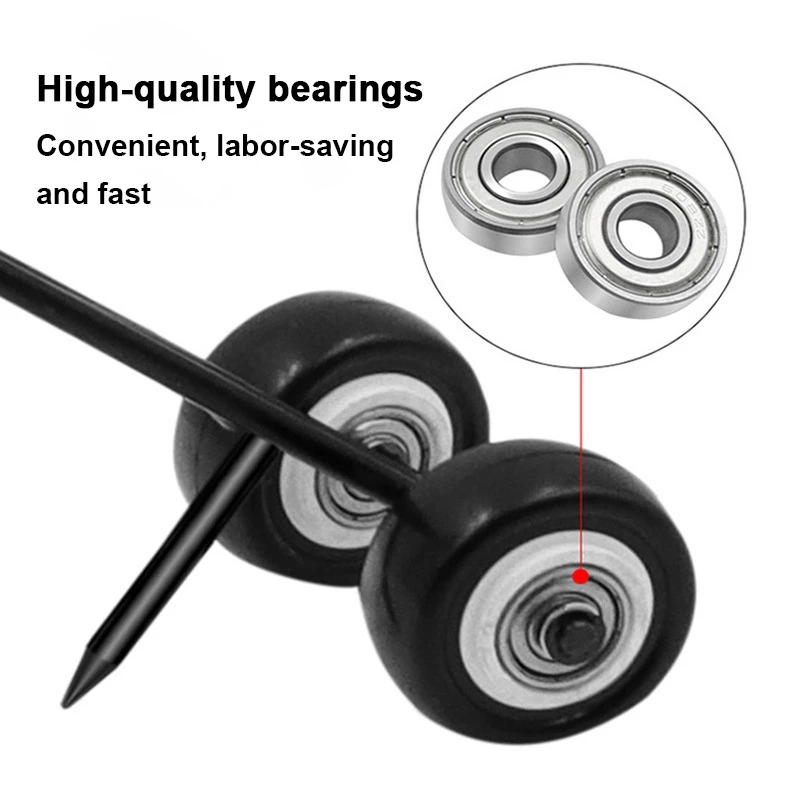 Portable Gap Weeder Grass Trimmer Adjustable Length Weed Weeding Lawn Weed Remover No Need to Bend Down Gardening Mowing Tool