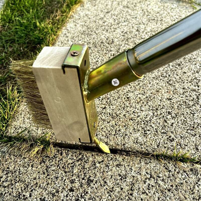 2m Gap Weeder Brush and Knife with Long Handle for Crevice Cleaning
