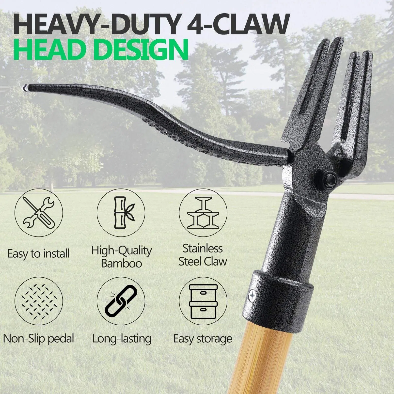 Stand-up Weed Puller Tool