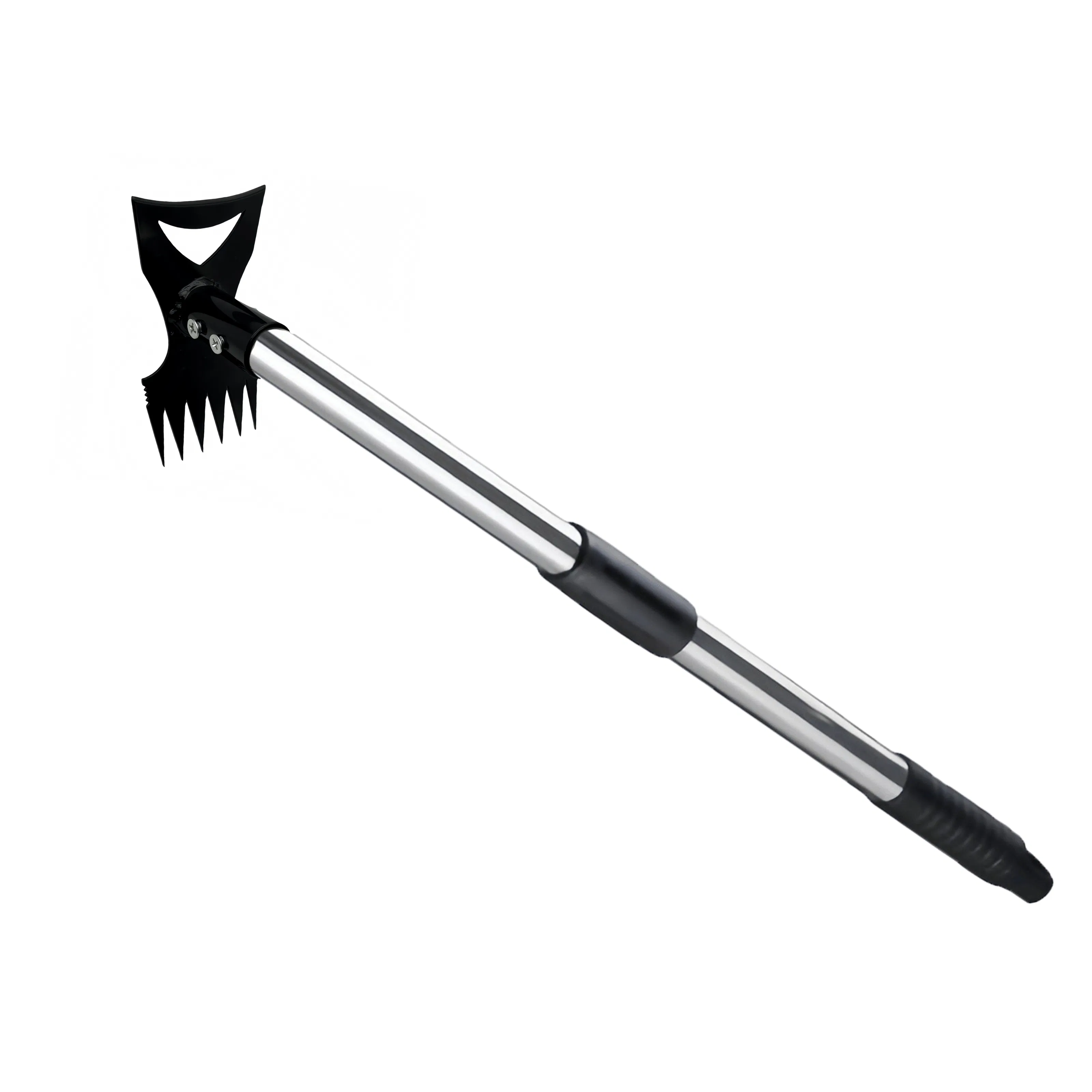 80cm Steel Garden Rake Hand Hoe for Weeding and Soil Preparation