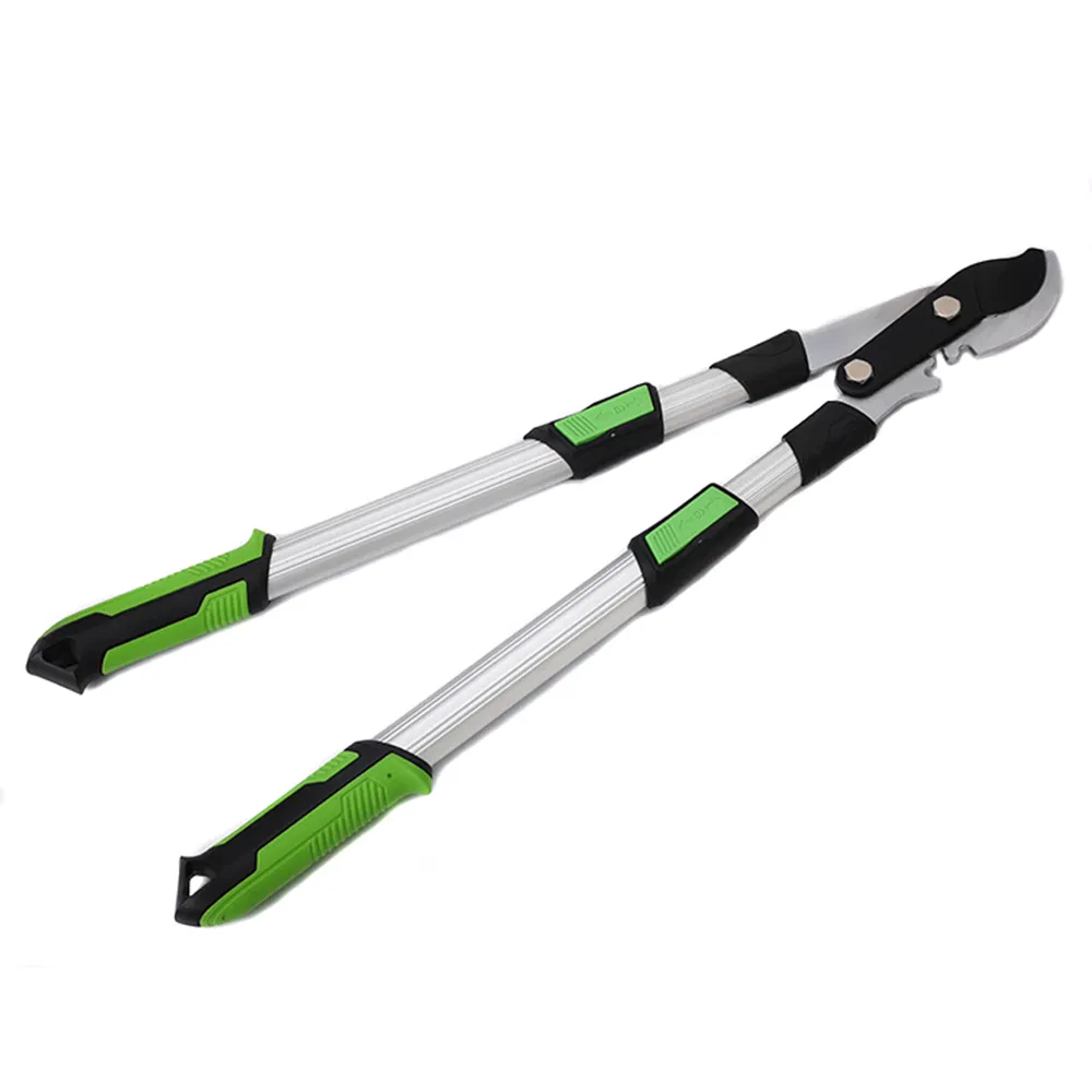 Winslow &amp; Ross Telescopic Garden Tools Looper High Branch Ratchet Extendable Anvil Loppers with Aluminum Handle