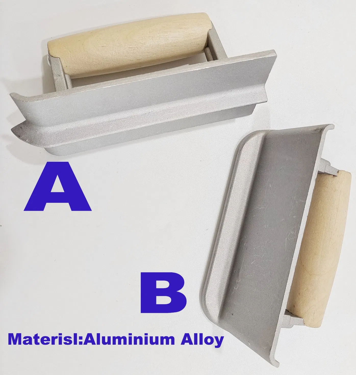 Aluniuium Alloy Cement Edger &amp; Groover Plastering Trowel