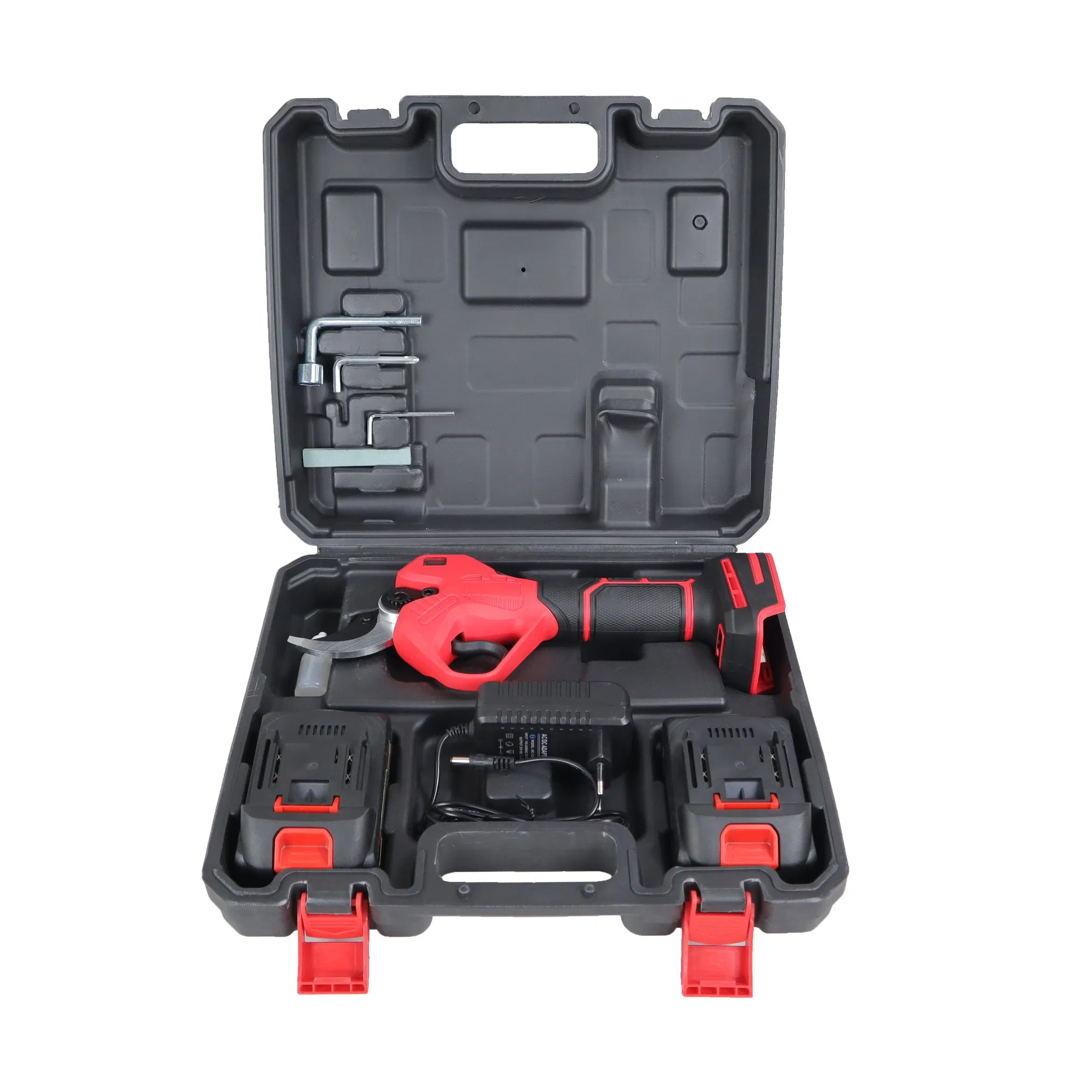 Electric Pruning Shears for Orchard and Vineyard Work in Case