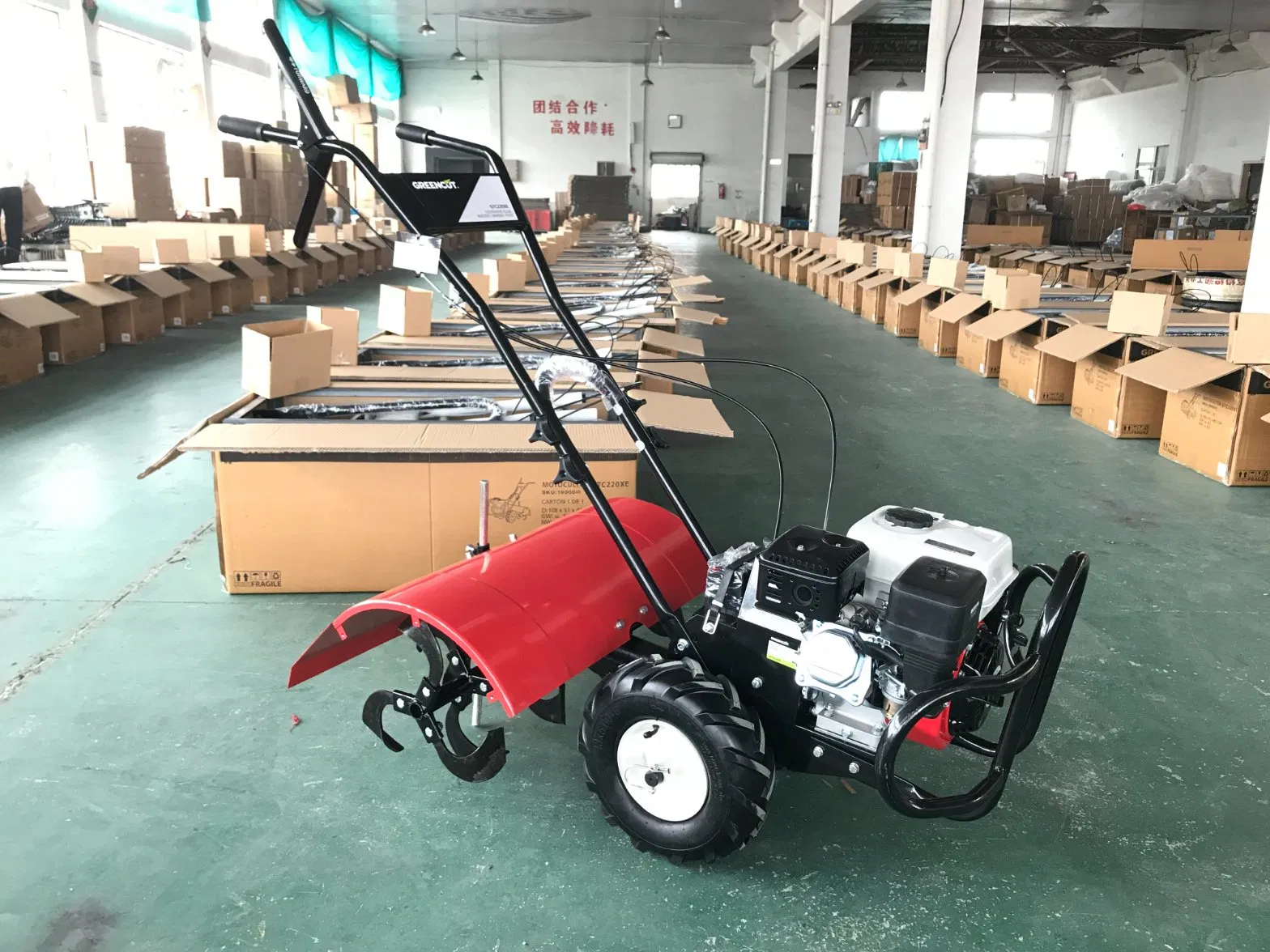 Farm Walking Tractor Gasoline Power Mini Tiller Hand Push Rotary Cultivator