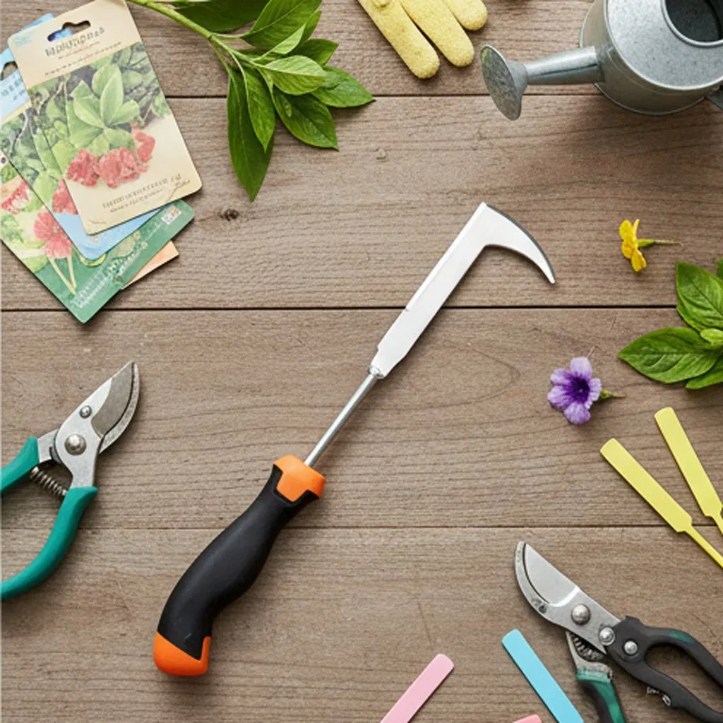 Crack Weeder Crevice Weeding Tool with Stainless Steel Blade 32.5cm