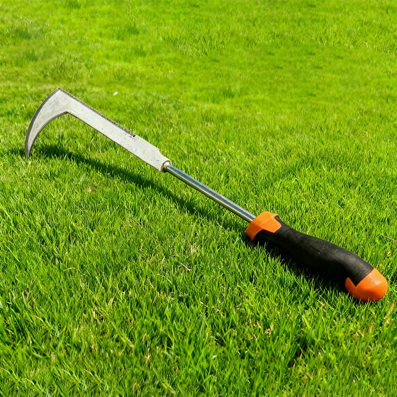 Wali L-Shaped Crack Weeder Crevice Weeding Tool Stainless Steel Manual Weeder Gardening Tool