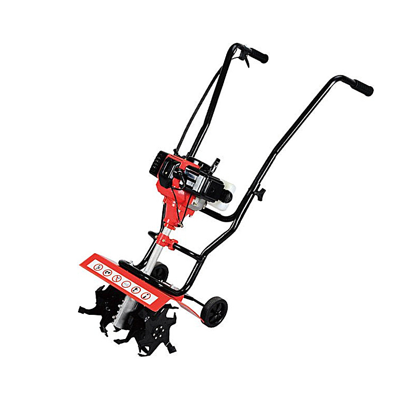 High Quality Mini 2.0HP Hand Pushed Tiller Cultivator 52cc