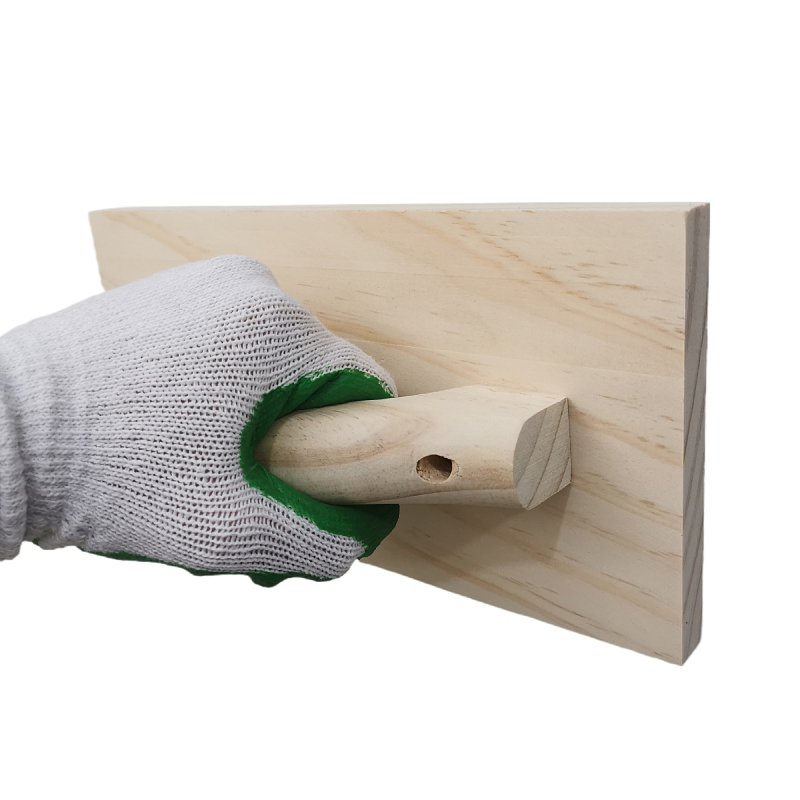 Natural Wooden Float Trowel Wood Material Flat Surface