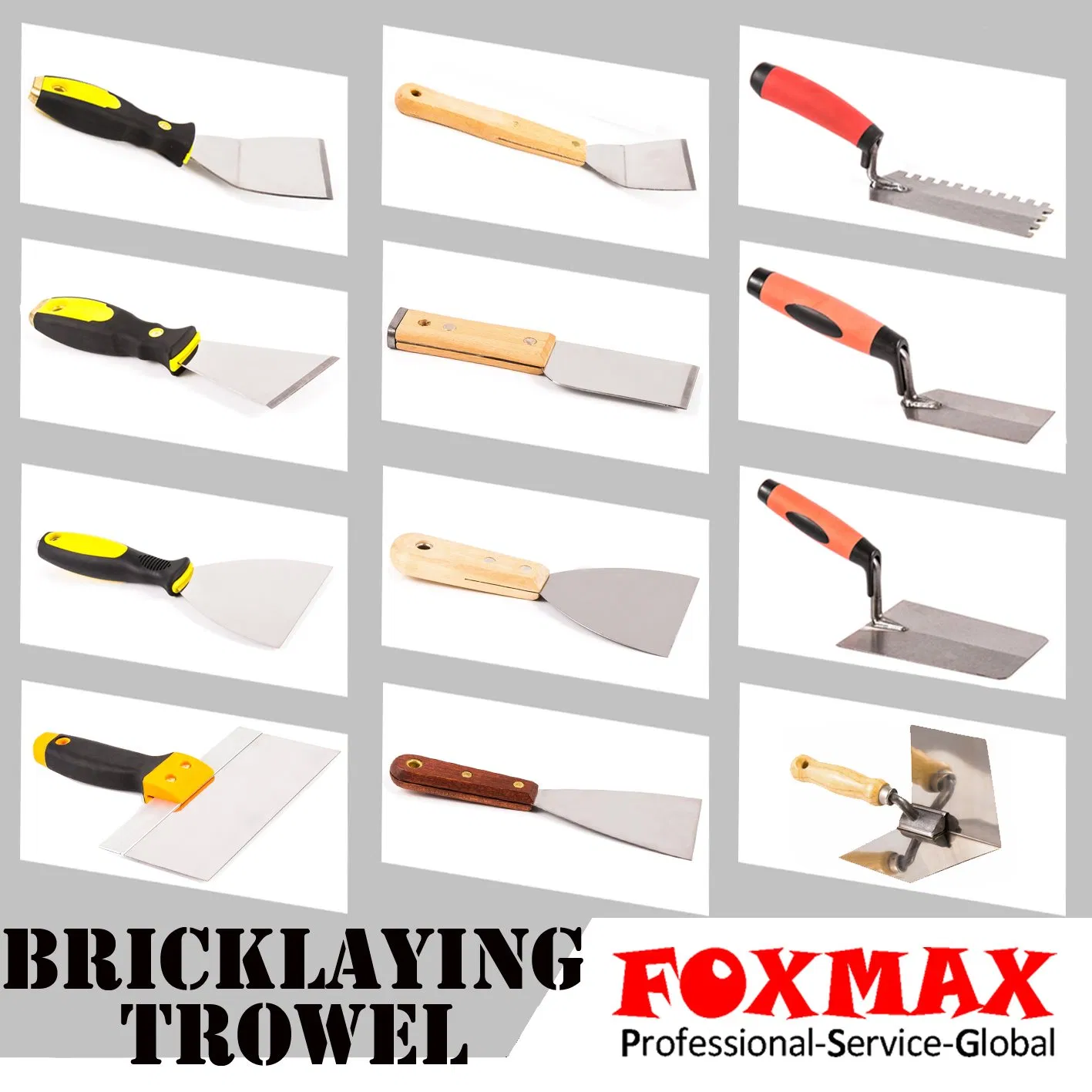 Construction Tools 11'' Stainless Steel Tile Cement Plastering Finishing Trowel (FM-PT01)