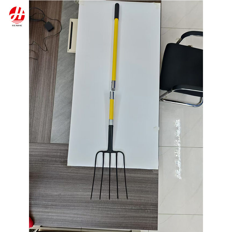 Multi Application Stainless Steel Outdoor Pitchfork Spading Fork Garden Shovel