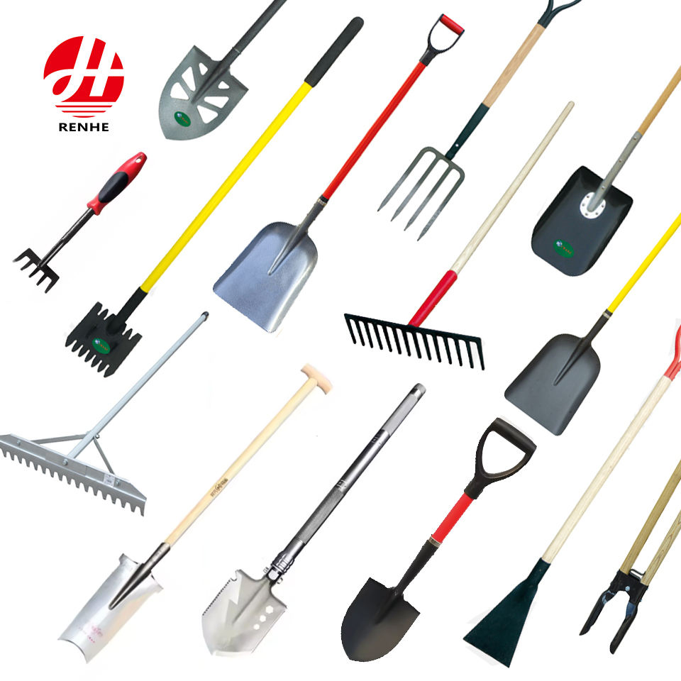 Farming Agriculture Steel Forged Hand Weeding Tools Hoe Head with Customized Handle