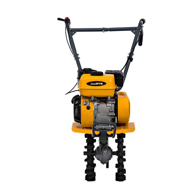 Powerstar 170f Gasoline Power Hand Push Wheel Garden Tiller and Garden Cultivator
