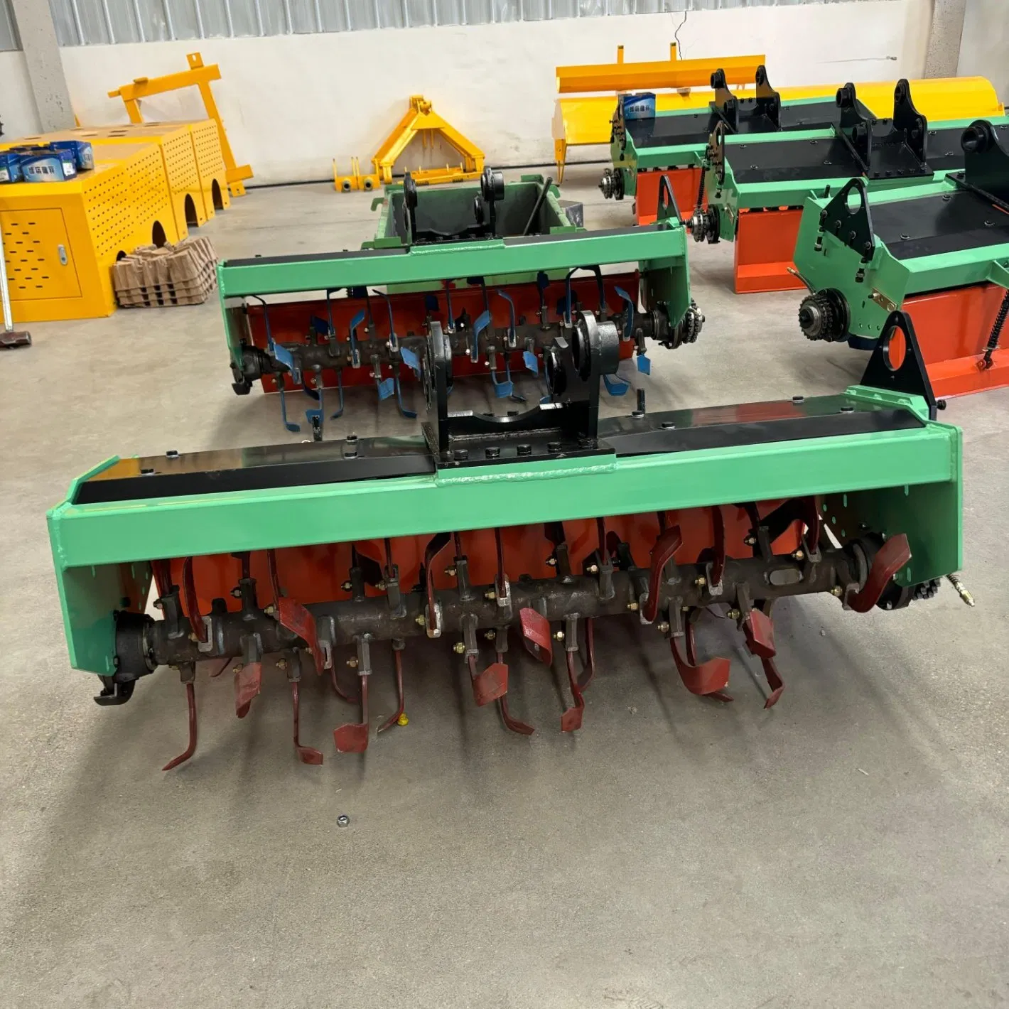 Home Use Agricultural Farming Equipment Rotovator Cultivator Plowing Machine Hand Walking Mini Tractor Tiller Rotary Cultivators