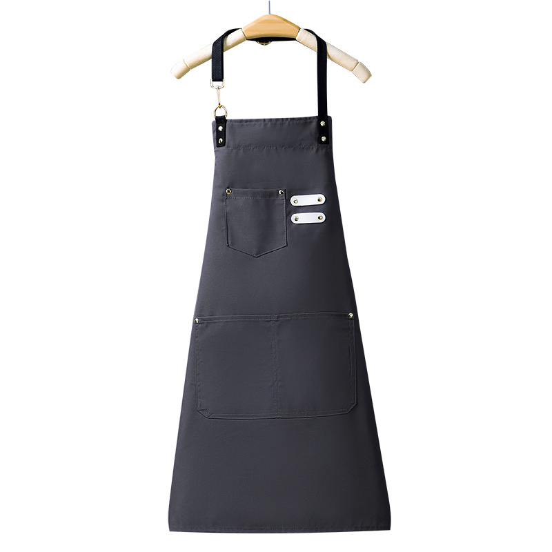 Women Construction Woodworking Water Proof Canvas Aprons Men Work Apron with Tool Pockets