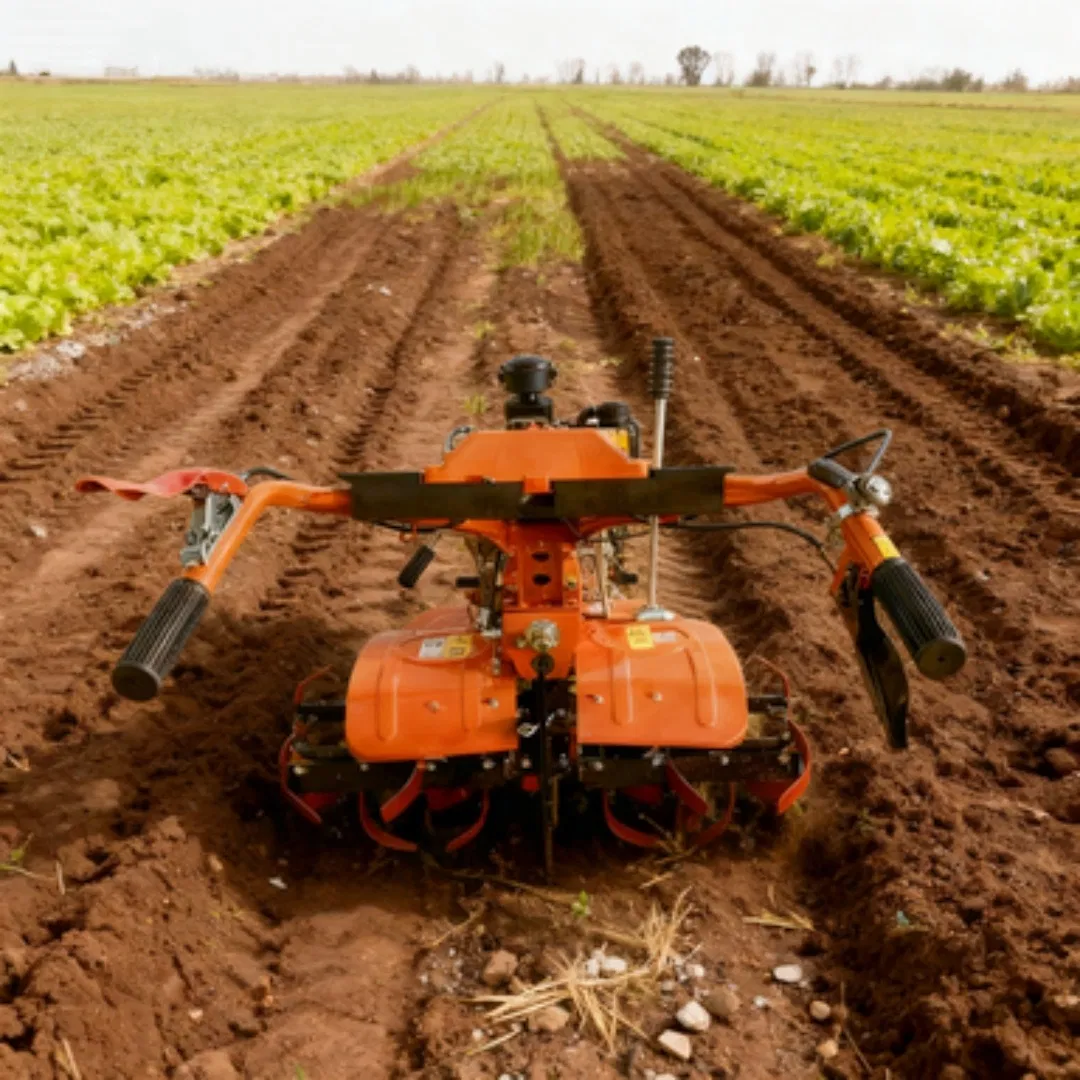 173f Diesel Engine Agriculture Machinery Hand Ploughing Machine Agricultural Mini Tiller Cultivator 5HP Rotary Cultivator Machine Mini Walking Tractor Price
