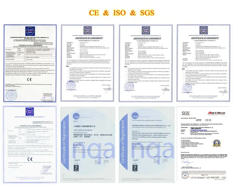 Certifications