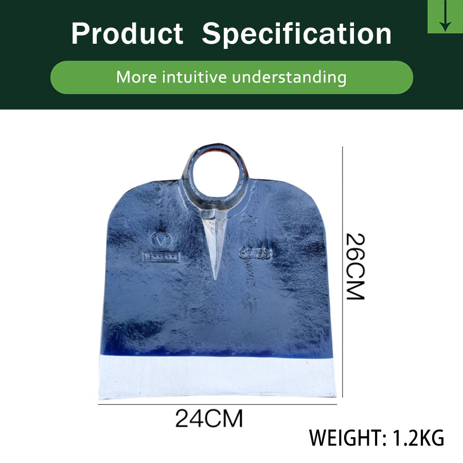Factory Wholesale Railway Steel Hand Farm Agriculture Garden Hoe