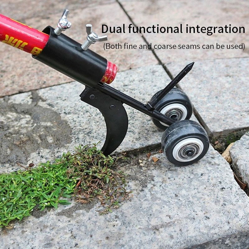 Adjustable Garden Weeding Hook Courtyard Roller Gap Weed Killer Remove Grass Tool Without Bending Over Crevice Weeder