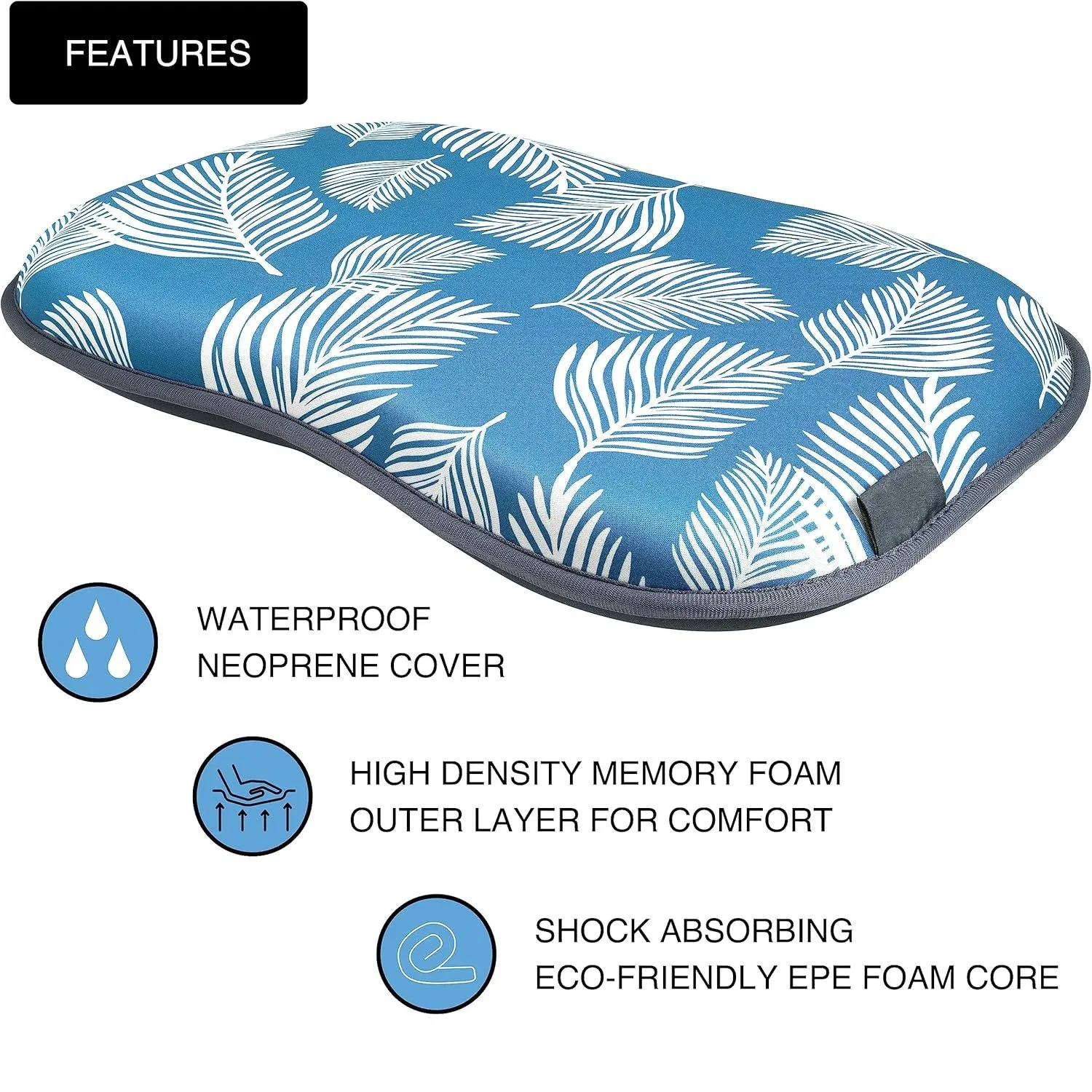 Custom Neoprene Memory Foam Kneeling Pad for Gardening, Housework or DIY