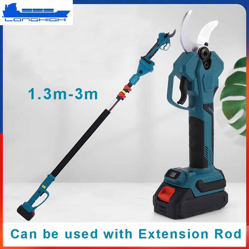 21V Brushless Electric Pruning Shears for Garden Scissors Fruit Tree
