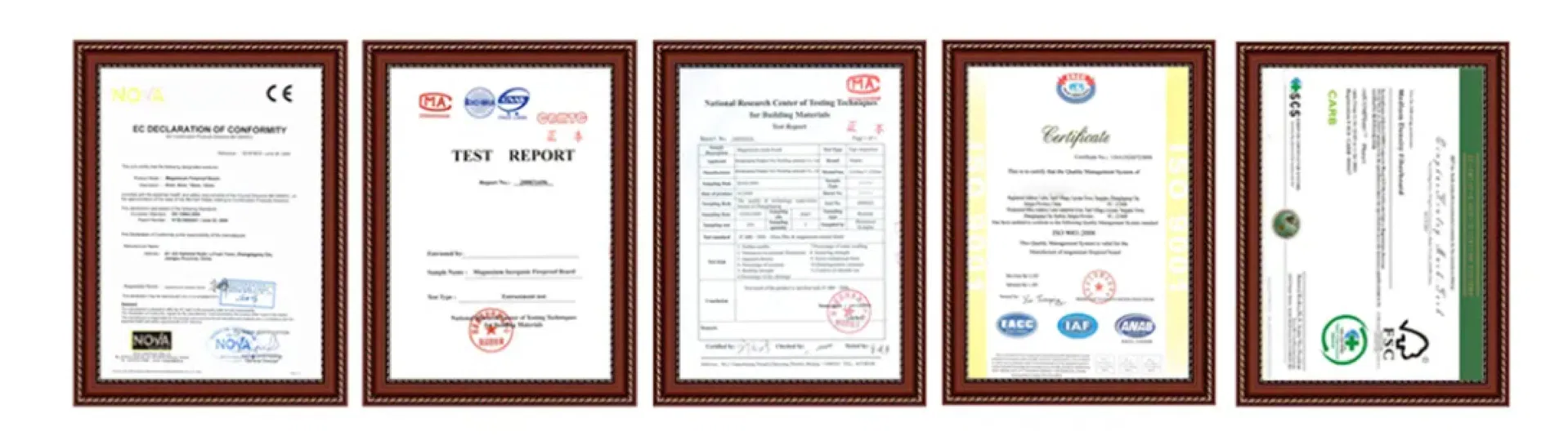 Product Certifications