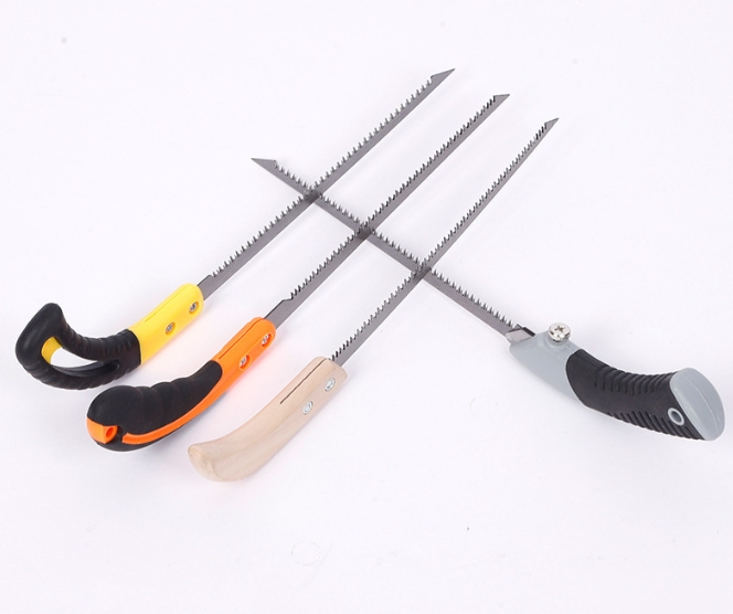 Industrial Grade Steel Hand Saw DIY Woodworking Garden Saw Folding Feature Pruning Trees Prune Saw