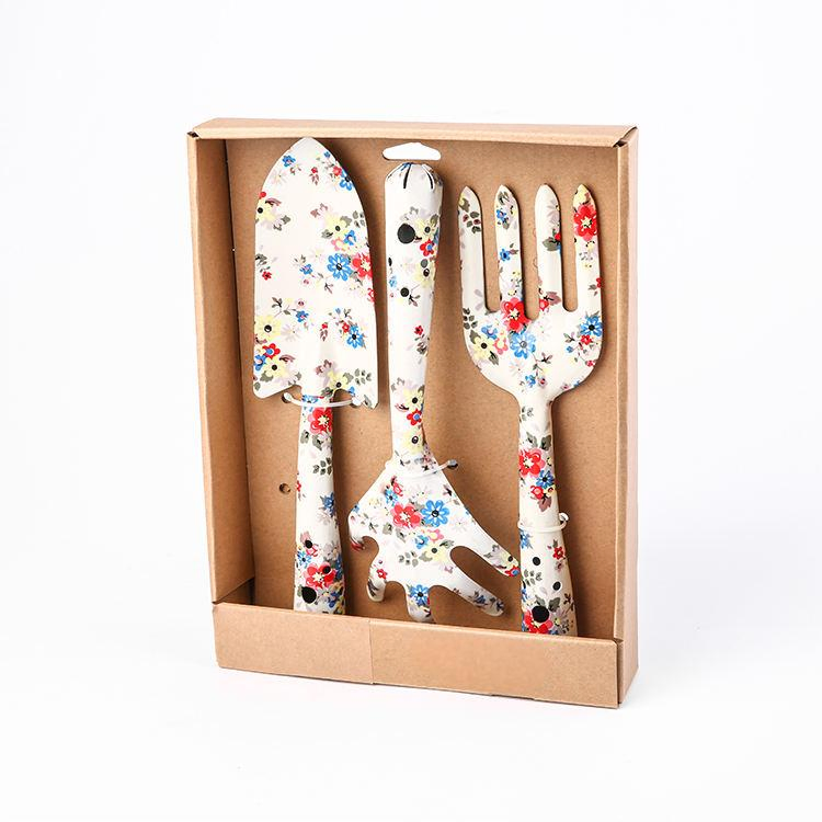 3 Piece Tool Set Transplanting Weeding Tools Garden Tools Shovel Rake Scissors