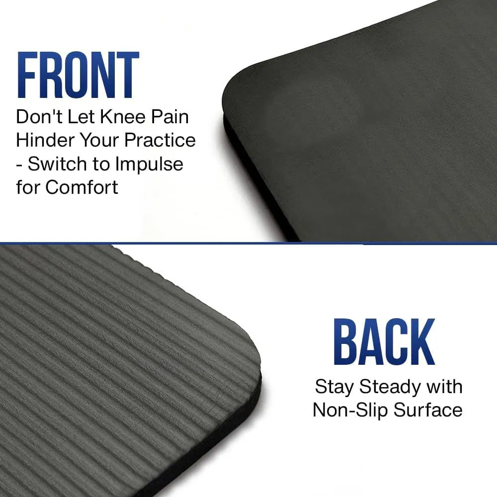 Yoga Knee Pads Workout Mat Provides Cushion for Kneeling &amp; Elbows