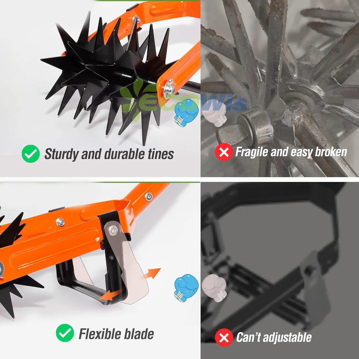 Rotary Cultivator Weeding Tool