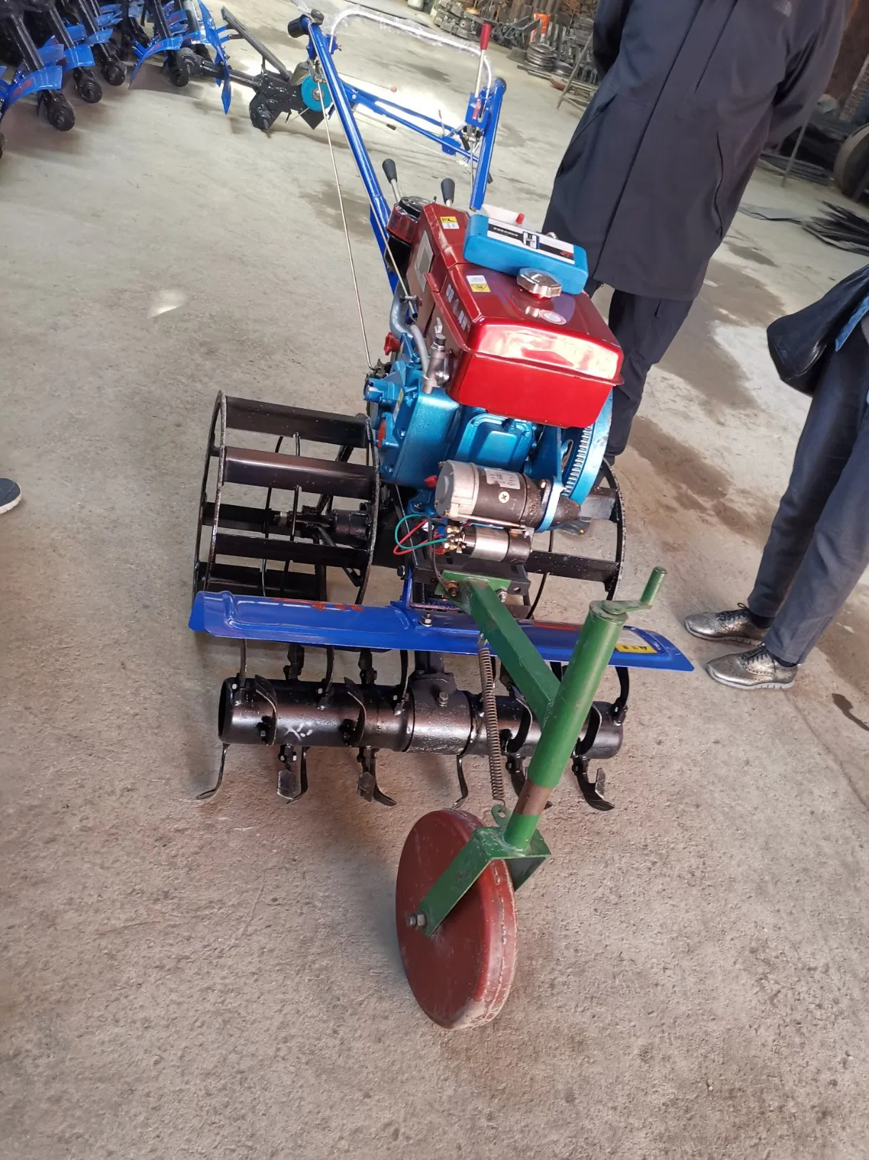 Farm Machinery Hand Ploughing Machine Cultivator