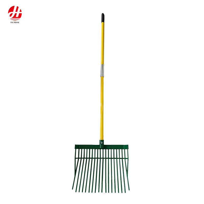 High Quality Plastic and Steel Pitch Fork for Gardening