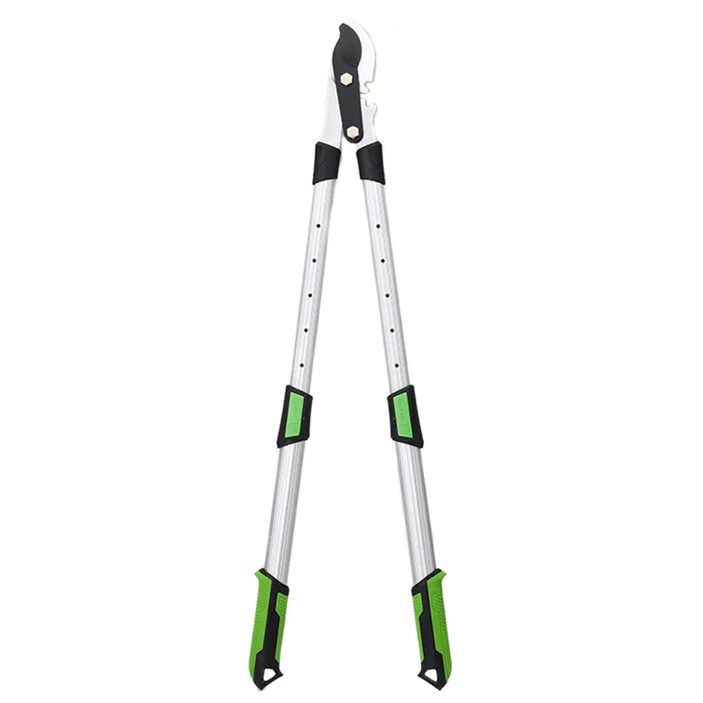 Winslow &amp; Ross Telescopic Garden Tools Looper High Branch Ratchet Extendable Anvil Loppers with Aluminum Handle