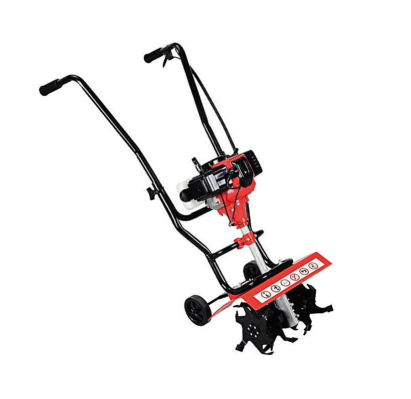 High Quality Mini 2.0HP Hand Pushed Tiller Cultivator 52cc