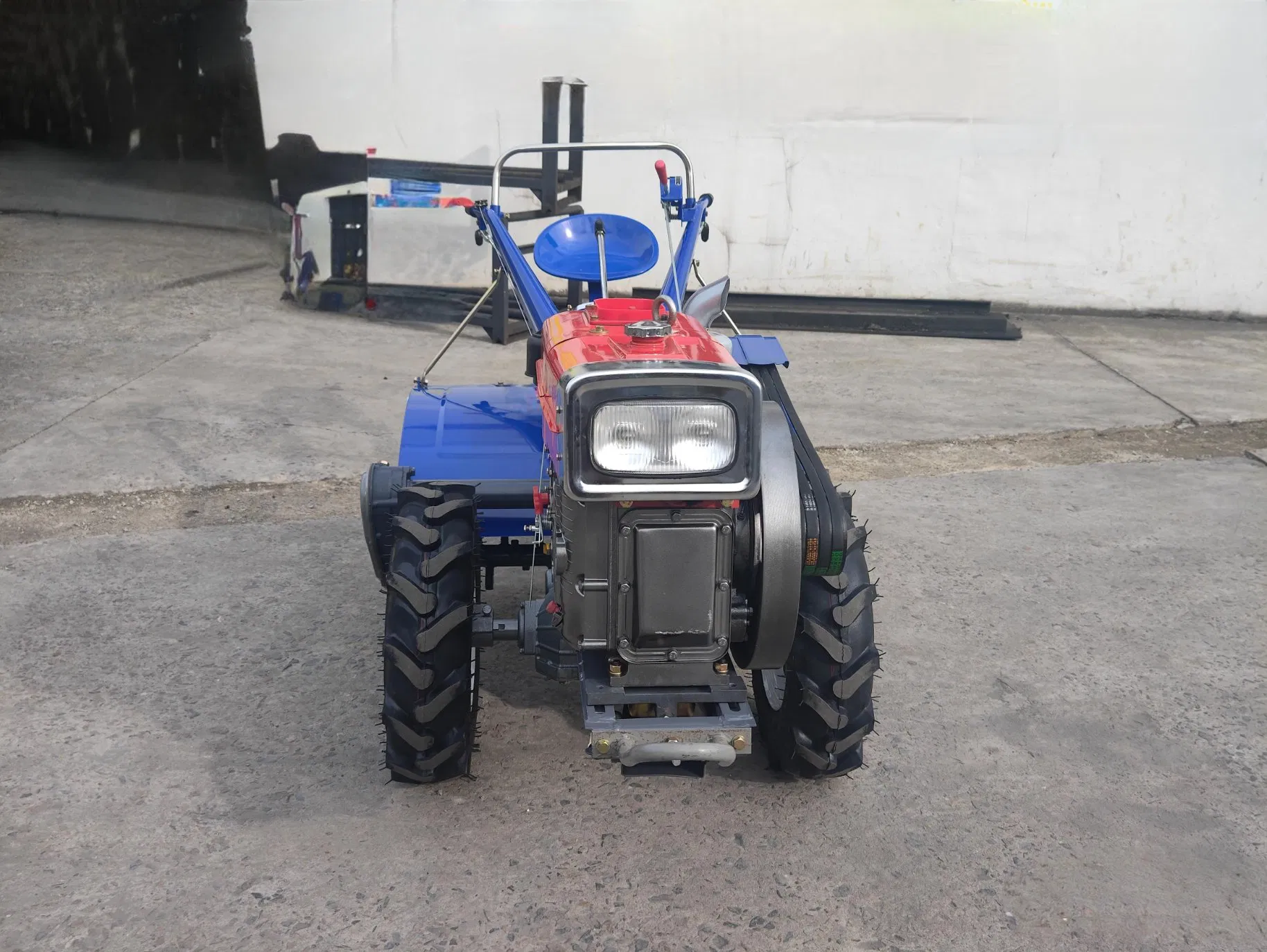 Hand Push Walking Mini Tiller Cultivator 18 HP Diesel