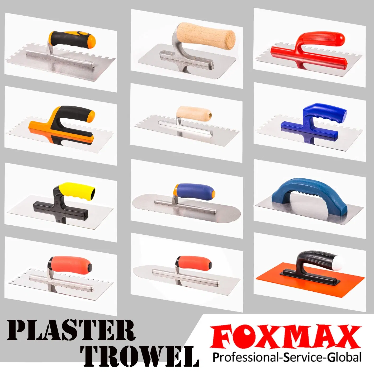 Construction Tools 11'' Stainless Steel Tile Cement Plastering Finishing Trowel (FM-PT01)