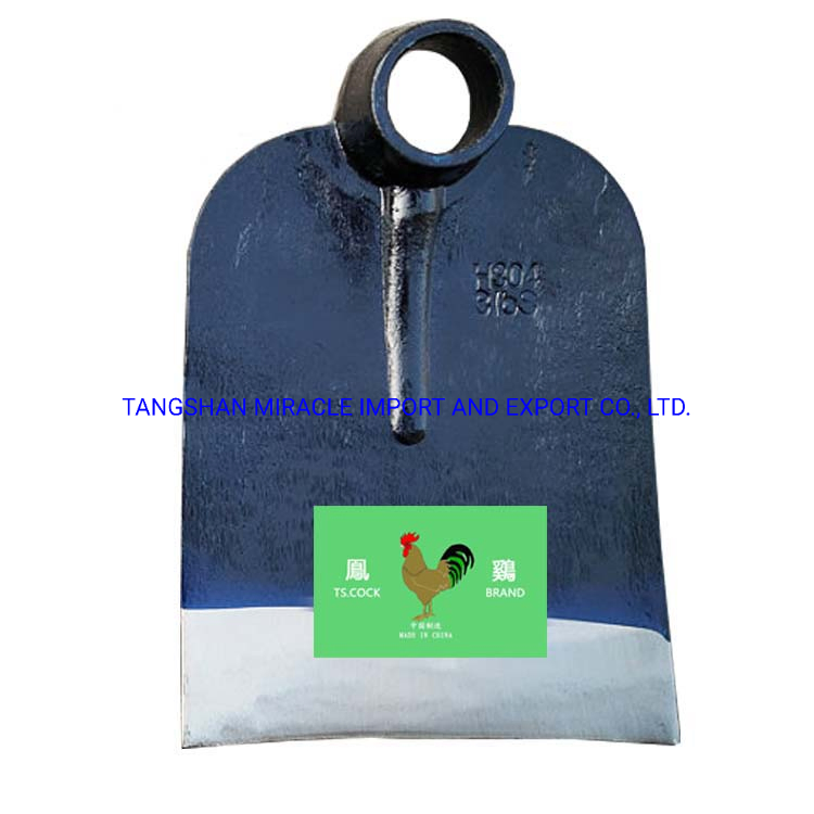 Agricultural Hand Tools H304 Railway Steel Forged Garden Hoe Head Farming Digging Hoe