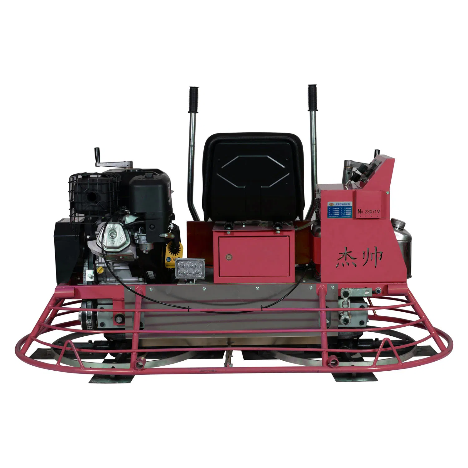 Efficient 13.5HP Gas Trowel for Smooth Concrete Finishing