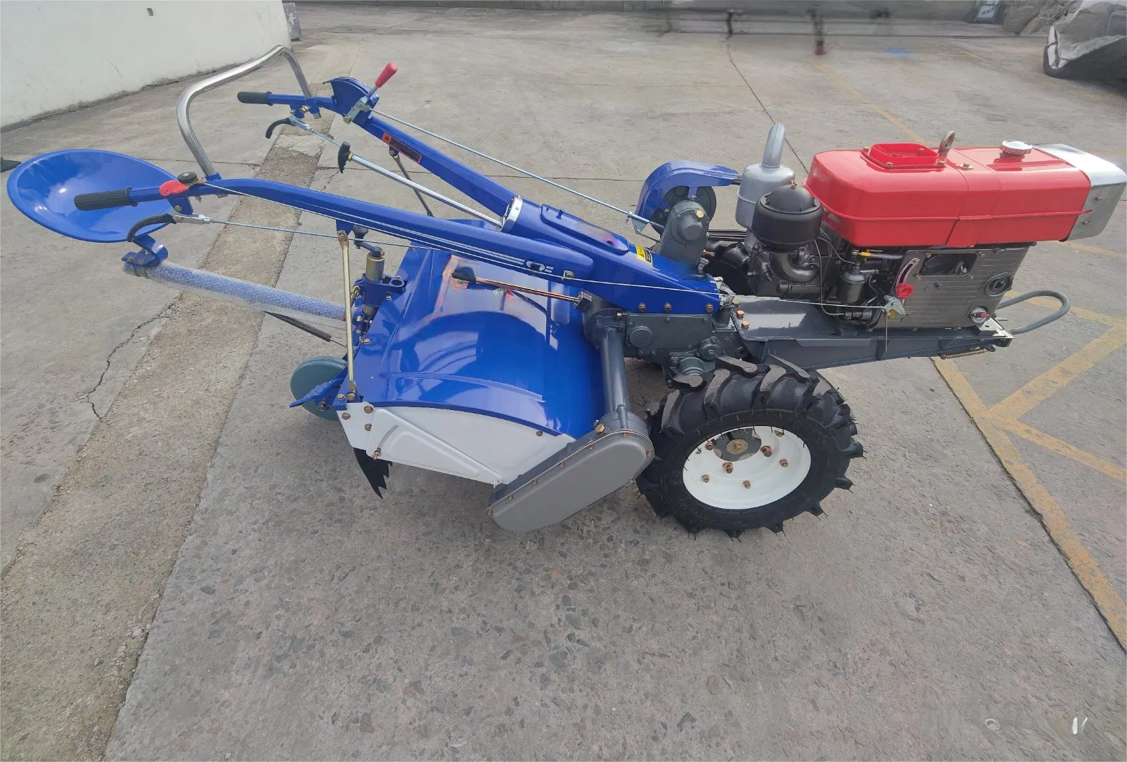 Hand Push Walking Mini Tiller Cultivator 18 HP Diesel