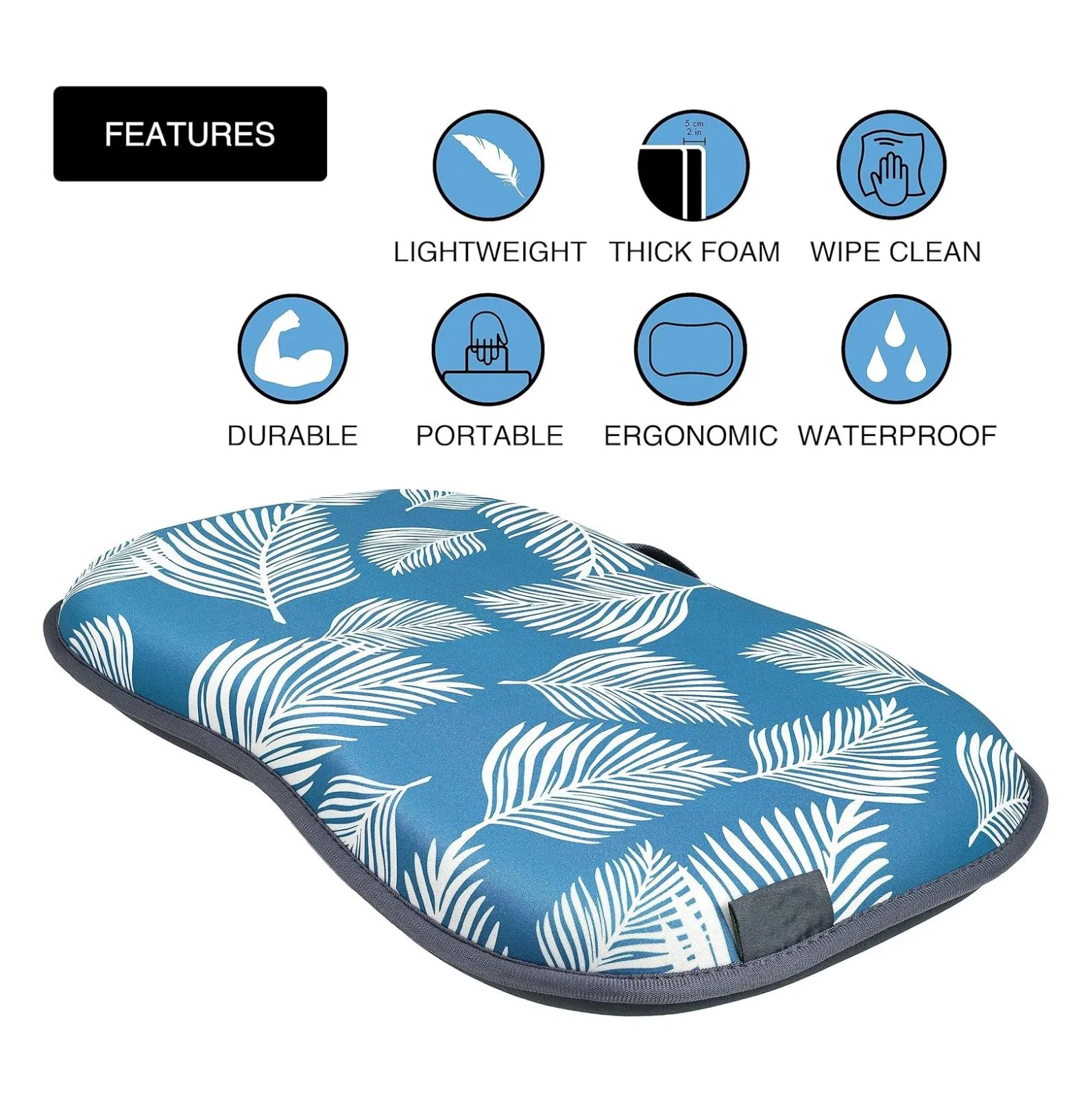 Custom Neoprene Memory Foam Kneeling Pad for Gardening, Housework or DIY