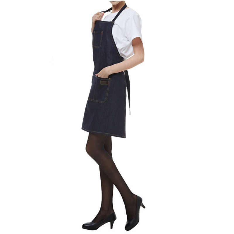 Reusable Durable Waterproof Canvas Aprons for Camping &amp; Kitchen Cleaning Chef Tools for Men-Eco-Friendly Adjustable Waist