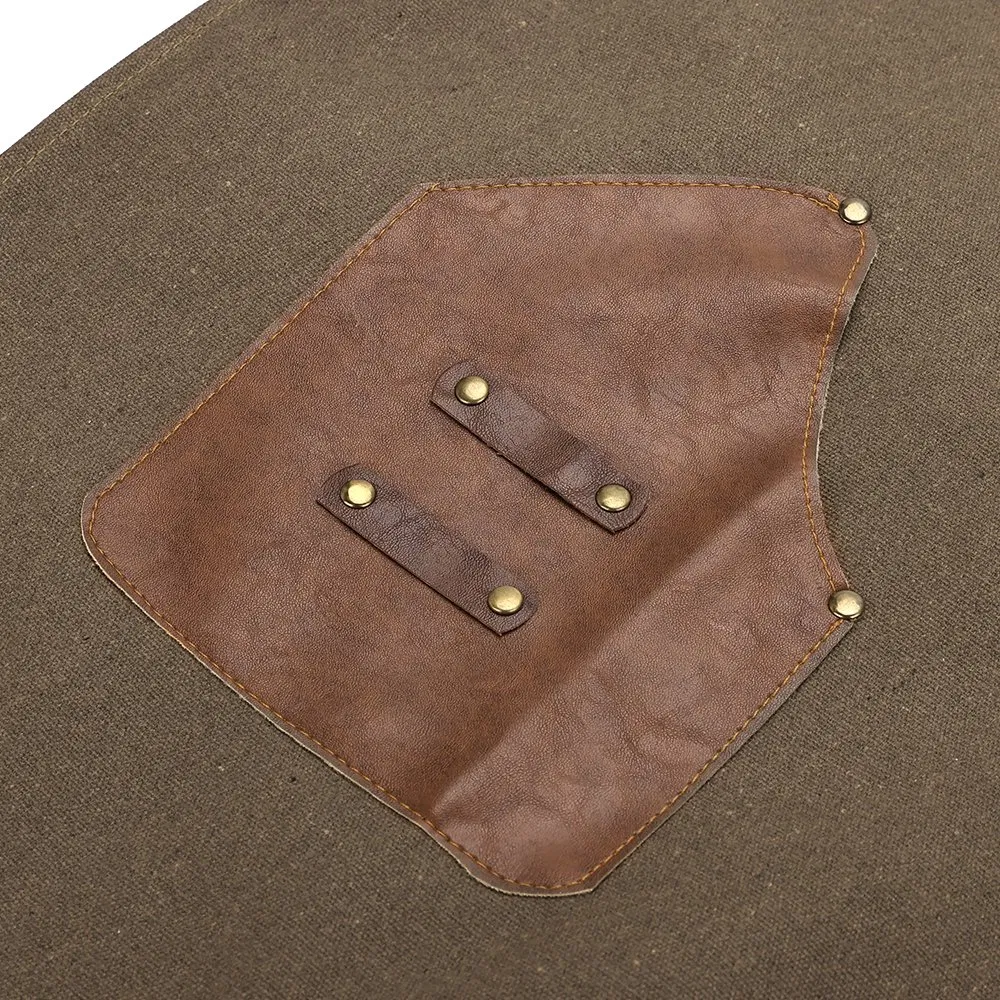 Brown Barber Apron