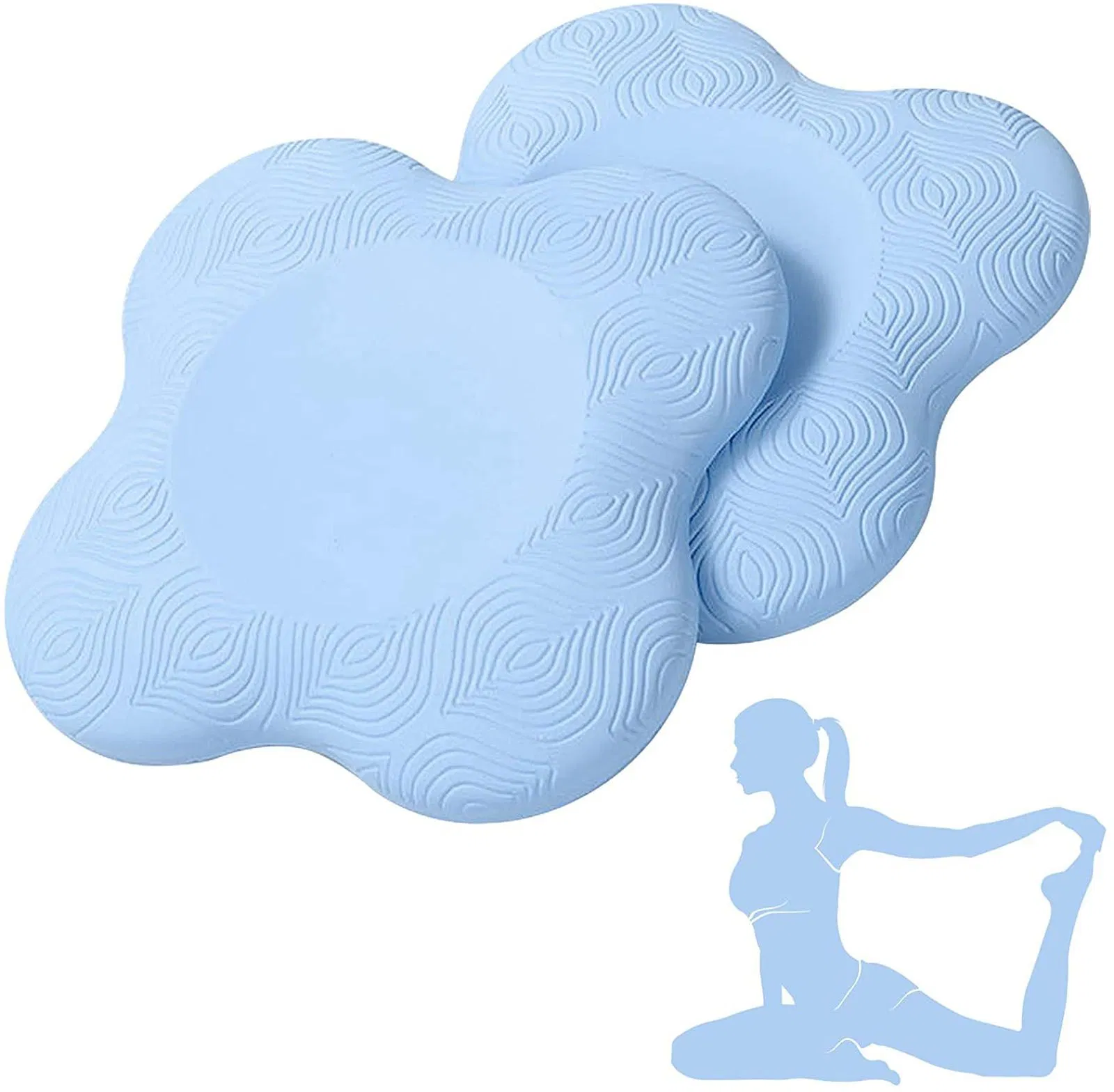 Custom Logo Yoga Knee Pad, Anti Slip Foam Yoga Kneeling Pad