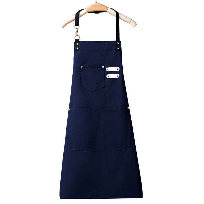 Women Construction Woodworking Water Proof Canvas Aprons Men Work Apron with Tool Pockets