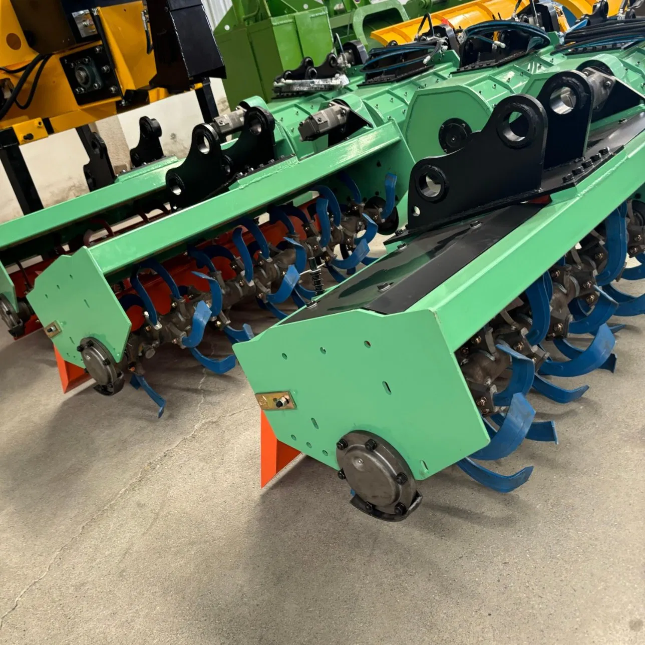 Home Use Agricultural Farming Equipment Rotovator Cultivator Plowing Machine Hand Walking Mini Tractor Tiller Rotary Cultivators