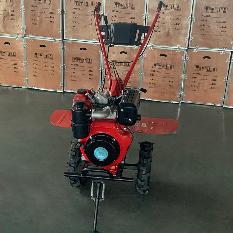 Jc186f Hand-Start Walking Tractor Cultivator for Efficient Weeding Tiller