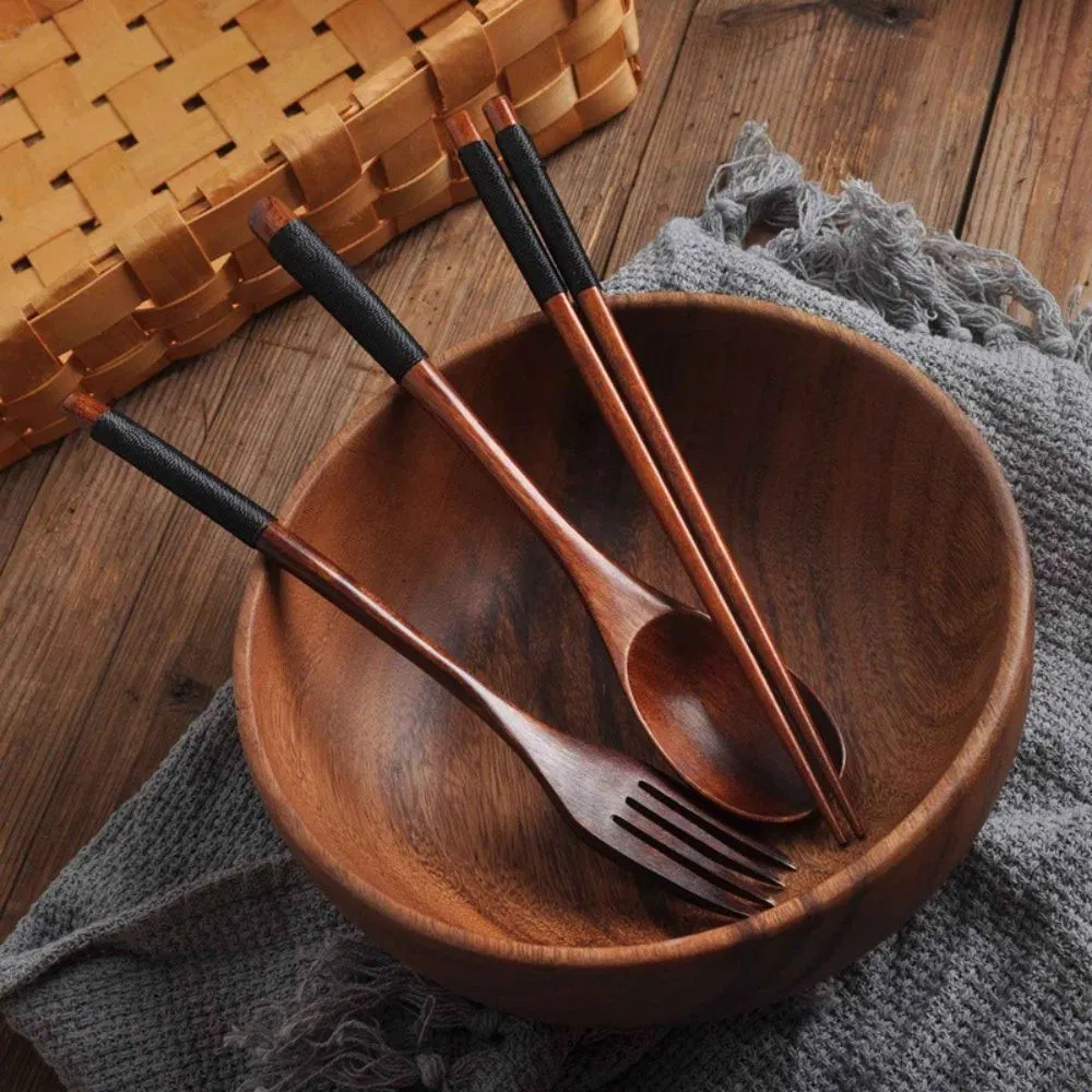 Customizable Logo High-Quality Natural and Environmentally Friendly Wooden Kitchen Tableware
