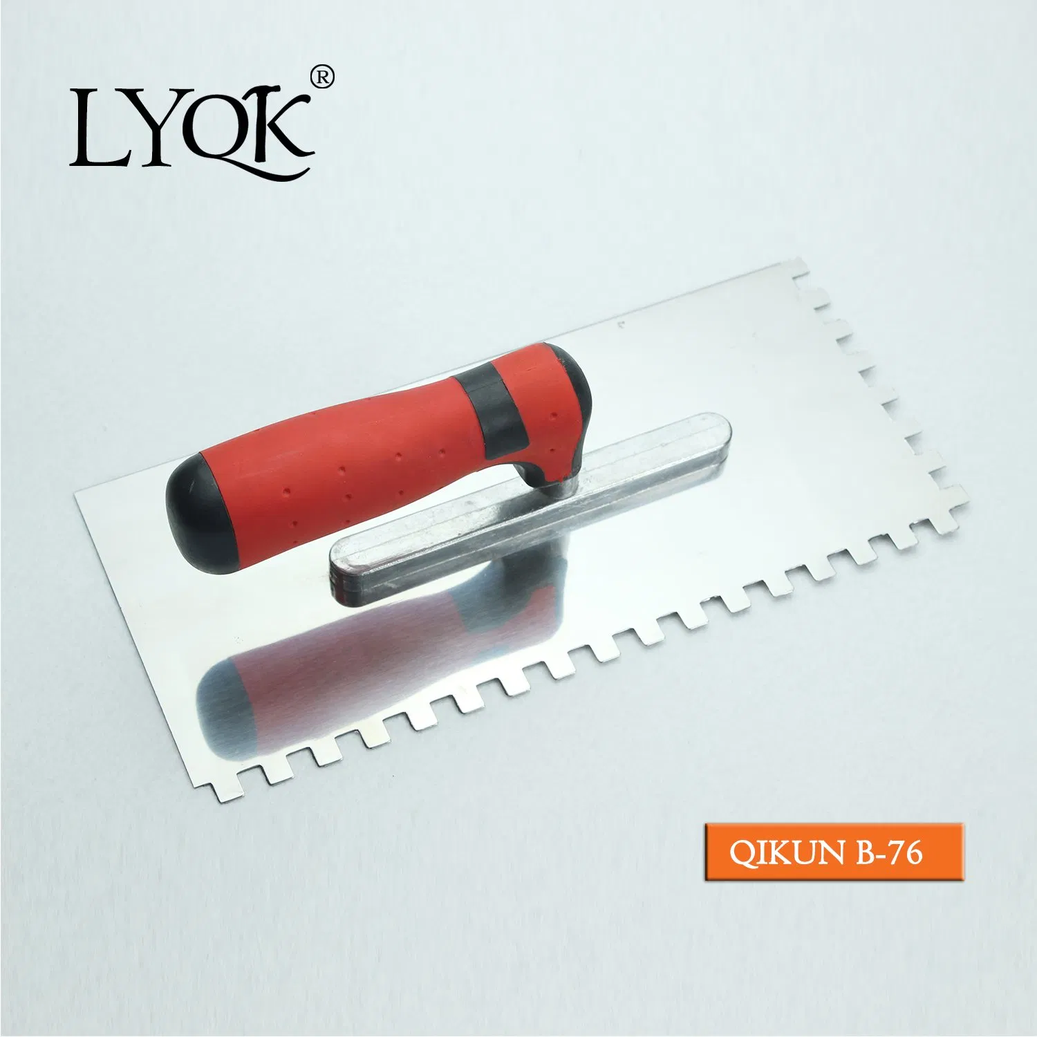 B-76 Construction Decoration Paint Hand Tools Wooden Handle Normal Polished Plastering Trowel