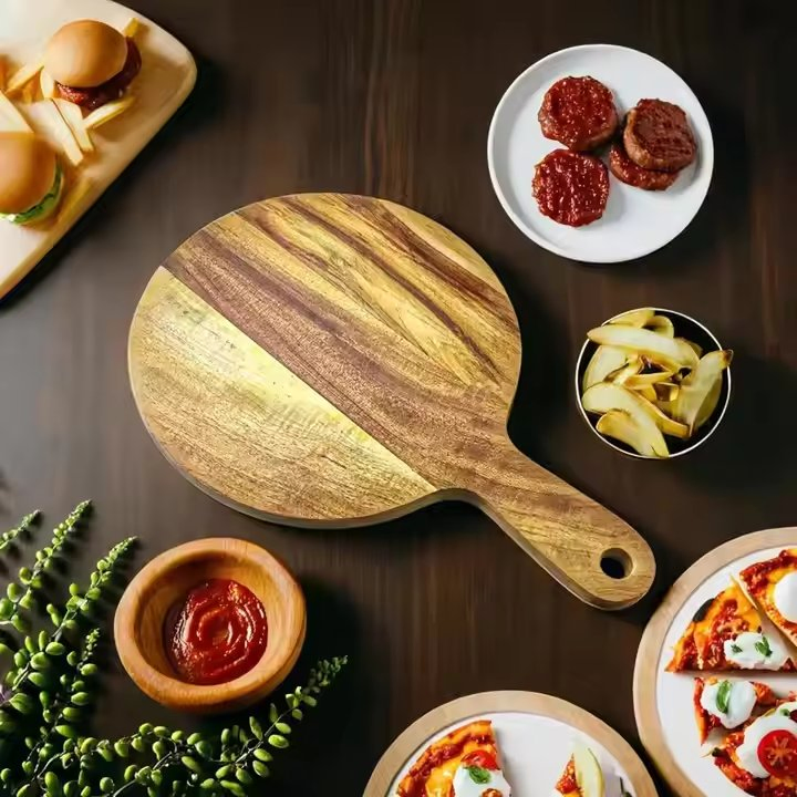 High-Quality Kitchenware/Factory Wholesale Price/Cutting Board 2025 Olive Wood Cutting Board and Cheese Board Kitchenware