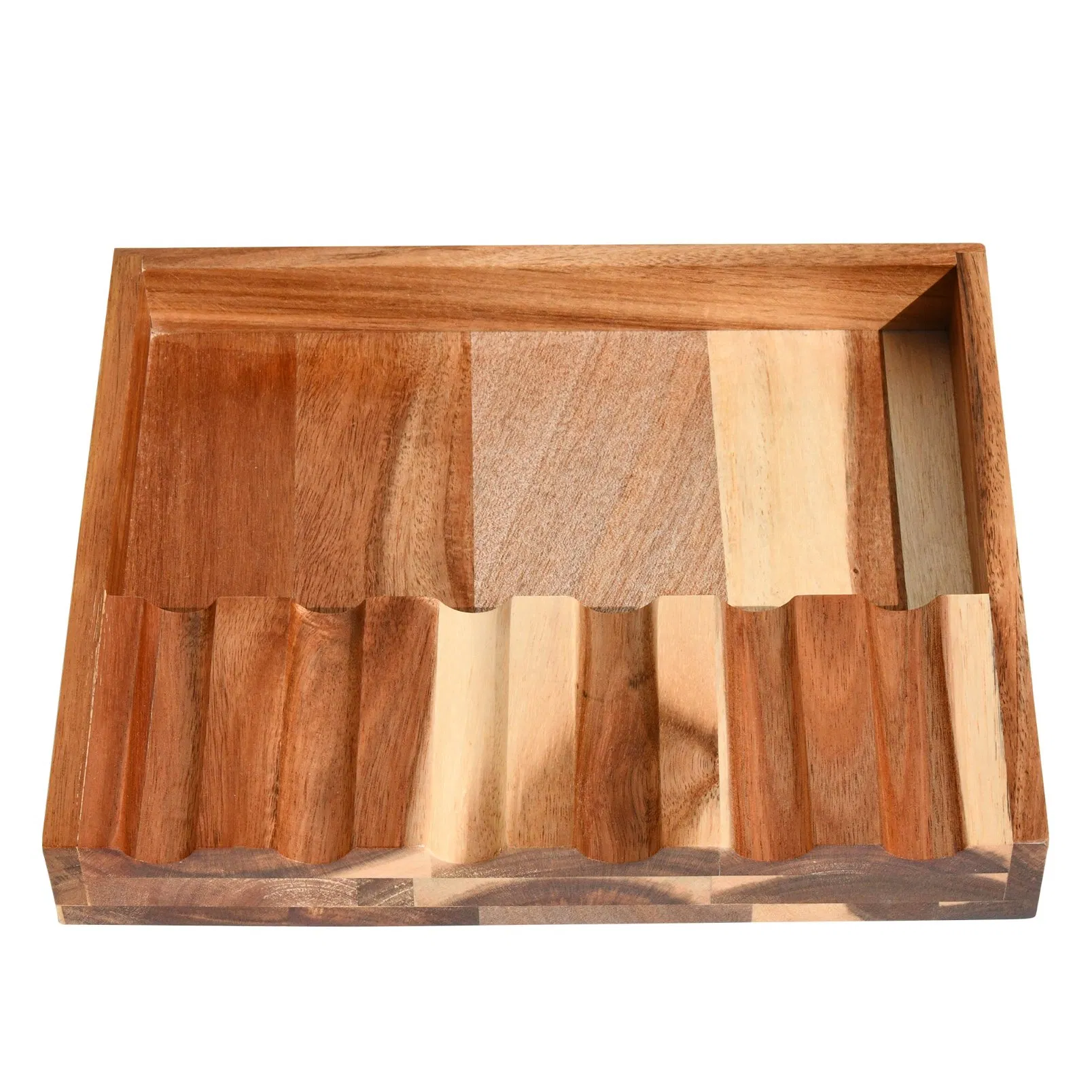 Wooden Multi-Utensils Tray/Kitchen Stand/Brush, Spatula, Cutlery and Kitchenware Set